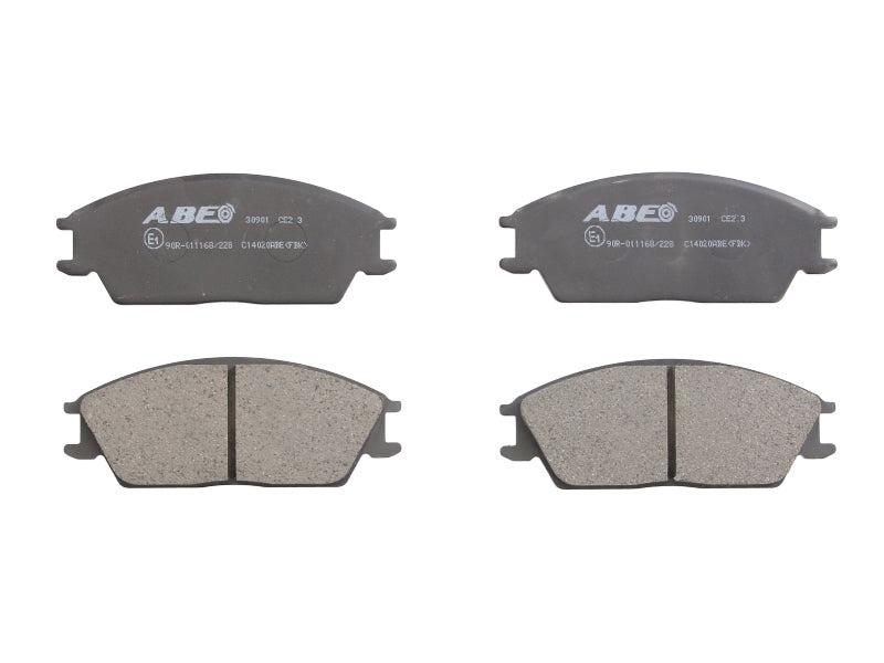 Kit 4 Pastiglie Freno Anteriori Compatibile Per Honda Accord II (AC) dal 1983-1985 BIBA-RICAMBI