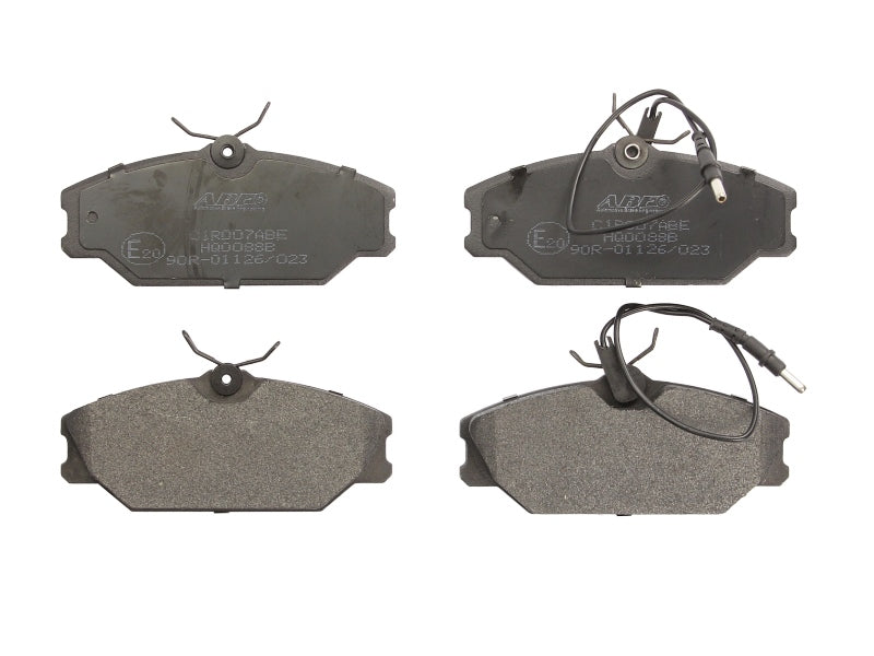 Kit 4 Pastiglie Freno Anteriori Compatibile Per Renault Espace II (J) dal 1991-1996 BIBA-RICAMBI