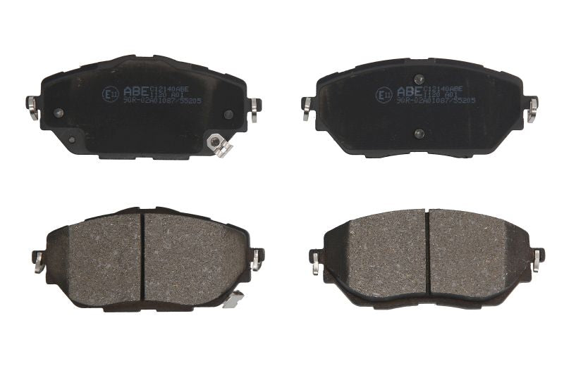 Kit 4 Pastiglie Freno Anteriori Compatibile Per Toyota CH-R (X1) dal 2016> BIBA-RICAMBI