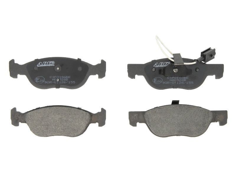 Kit 4 Pastiglie Freno Anteriori Compatibile Per Fiat Brava (182) Dal 1995-2001 BIBA-RICAMBI