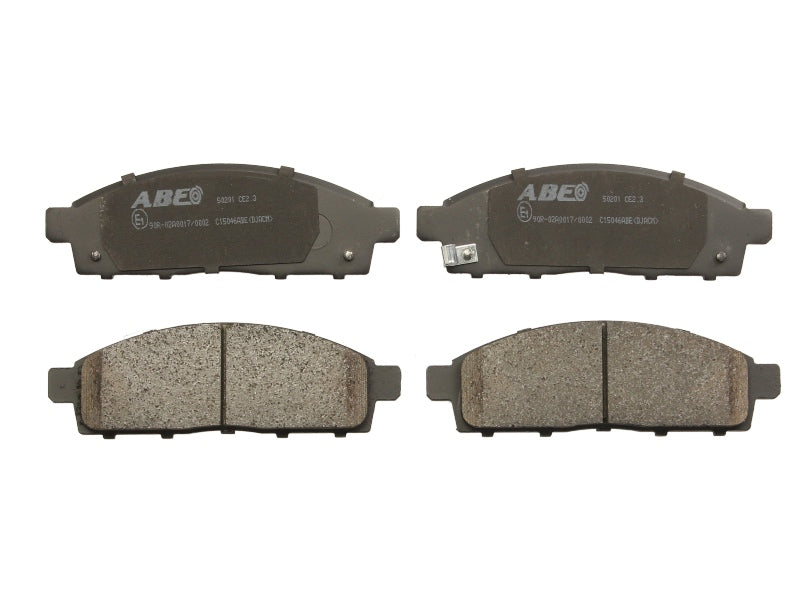 Kit 4 Pastiglie Freno Anteriori Compatibile Per Mitsubishi L200 (KJ) dal 2014> BIBA-RICAMBI