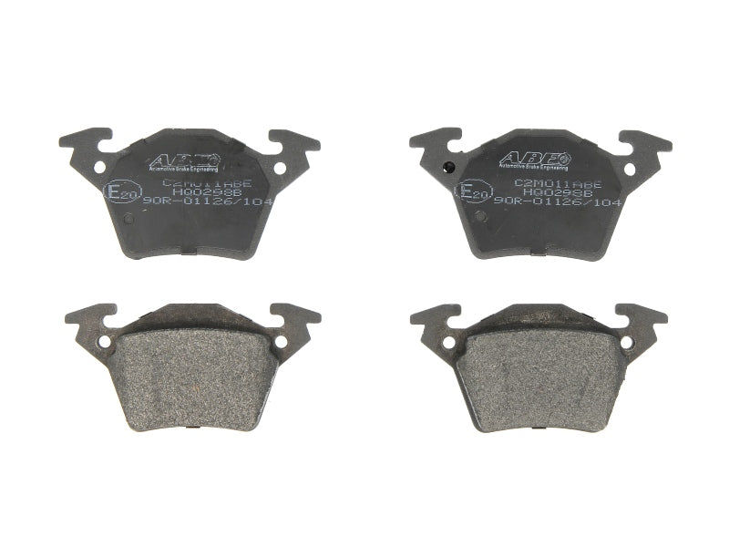 Kit 4 Pastiglie Freno Posteriori Compatibile Per MB Vito (W638) dal 1996-2003 BIBA-RICAMBI