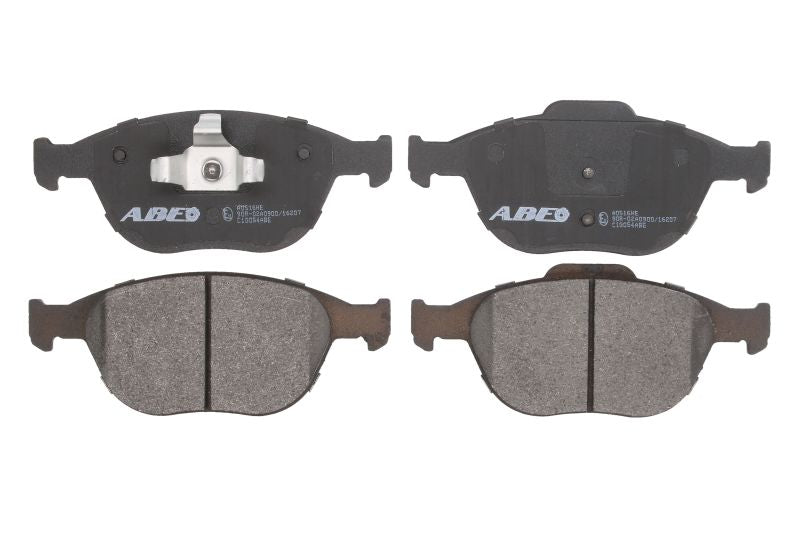 Kit 4 Pastiglie Freno Anteriori Compatibile Per Ford Fiesta V (JH) dal 2001-2008 BIBA-RICAMBI