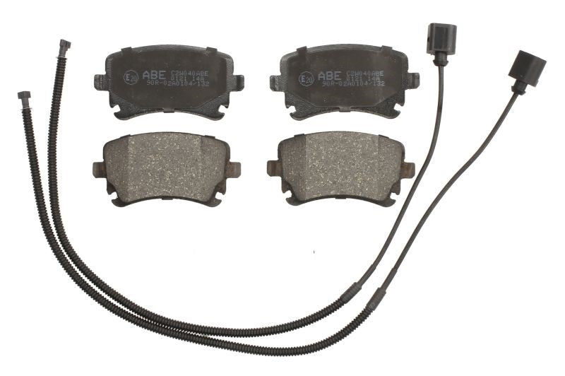 Kit 4 Pastiglie Freno Posteriori Compatibile Per Bentley Continental Dal 2012> BIBA-RICAMBI