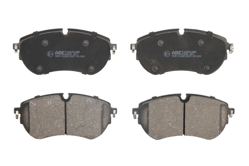 Kit 4 Pastiglie Freno Anteriori Compatibile Per Volkswagen Amarok Dal 2010> BIBA-RICAMBI