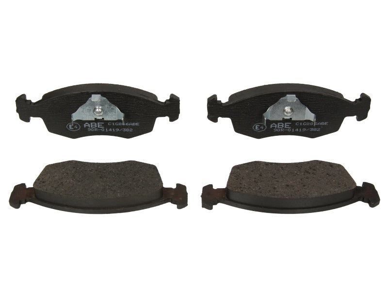 Kit 4 Pastiglie Freno Anteriori Compatibile Per Ford Escort IV (GAF) dal 1986-1990 BIBA-RICAMBI