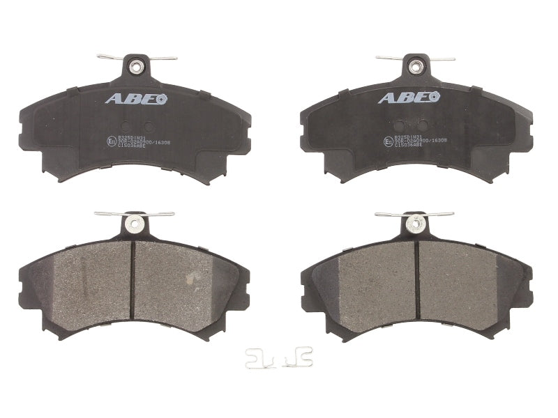 Kit 4 Pastiglie Freno Anteriori Compatibile Per Volvo S40 I (644) Dal 1995-2003 BIBA-RICAMBI