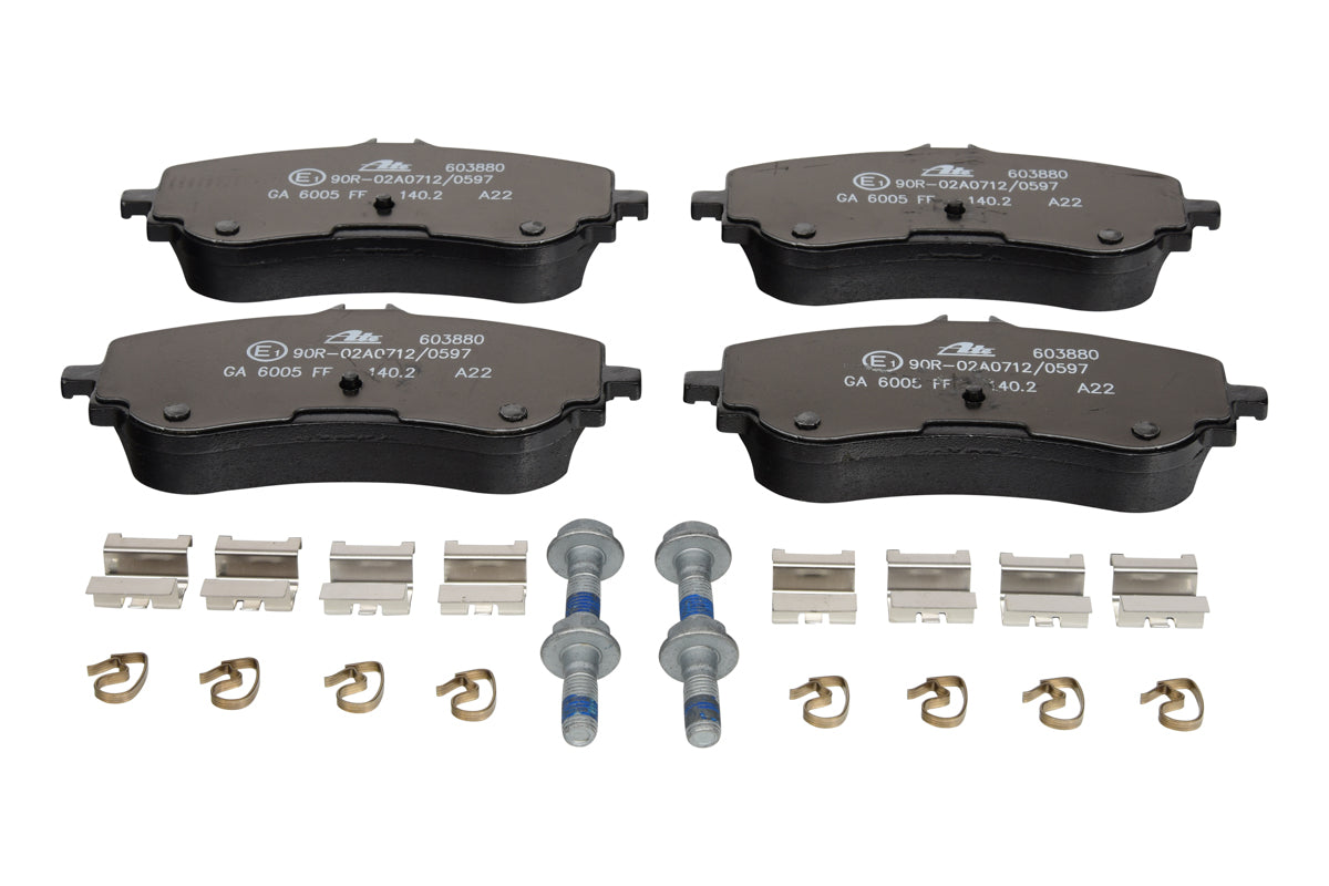 Kit 4 Pastiglie Freno Marca ATE Codice | 13.0460-3880.2 BIBA-RICAMBI