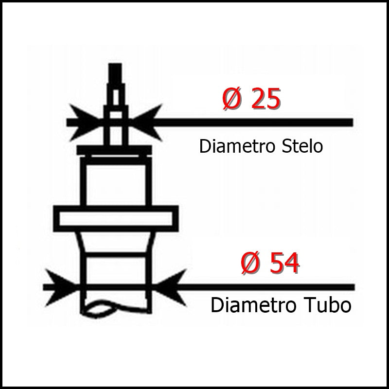 C. Ammortizzatori Anteriori [Diametro Tubo 54mm] BIBA-RICAMBI
