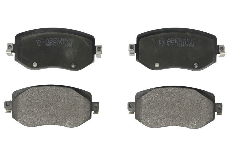 Kit 4 Pastiglie Freno Anteriori Compatibile Per Renault Megane IV (K9A) dal 2015> BIBA-RICAMBI