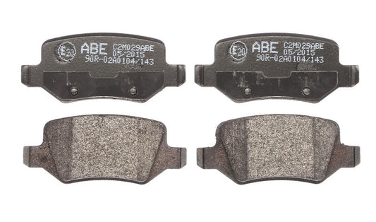 Kit 4 Pastiglie Freno Posteriori Compatibile Per MB Vaneo (414) dal 2002-2005 BIBA-RICAMBI