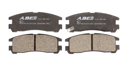 Kit 4 Pastiglie Freno Posteriori Compatibile Per Mitsubishi Eclipse II (D3) dal 1995-1999 BIBA-RICAMBI