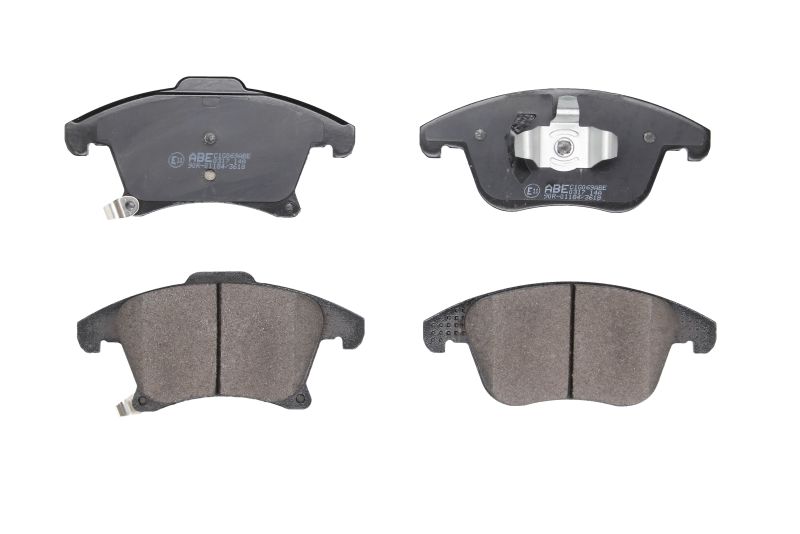 Kit 4 Pastiglie Freno Anteriori Compatibile Per Ford S-Max (CJ) dal 2018> BIBA-RICAMBI