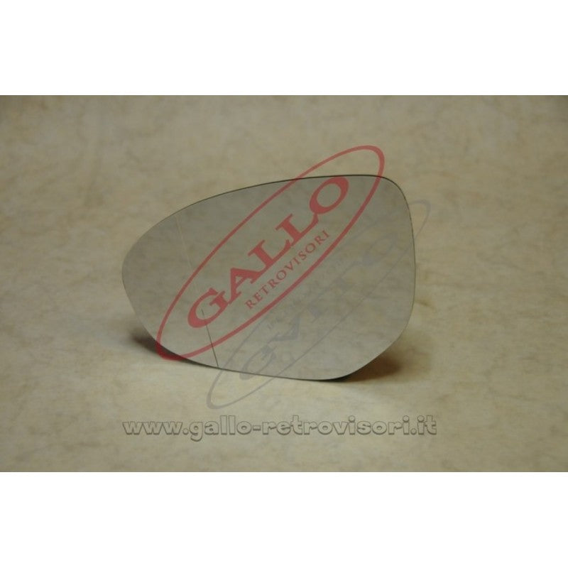 Vetro Specchietto Esterno Lato DX Compatibile Con Mazda 2 dal 2007 al 2014 BIBA-RICAMBI