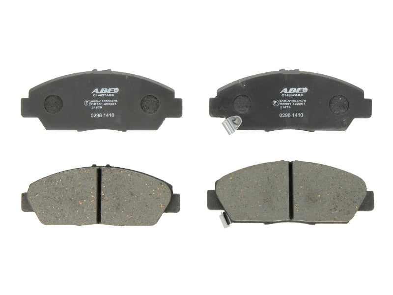 Kit 4 Pastiglie Freno Anteriori Compatibile Per Honda Civic VII (EU) dal 2001> BIBA-RICAMBI