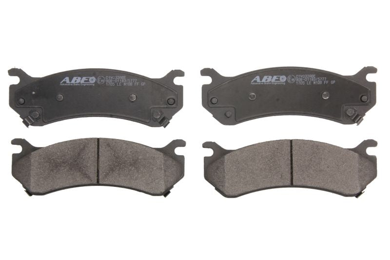 Kit 4 Pastiglie Freno Posteriori Compatibile Per Hummer H2 dal 2004> BIBA-RICAMBI