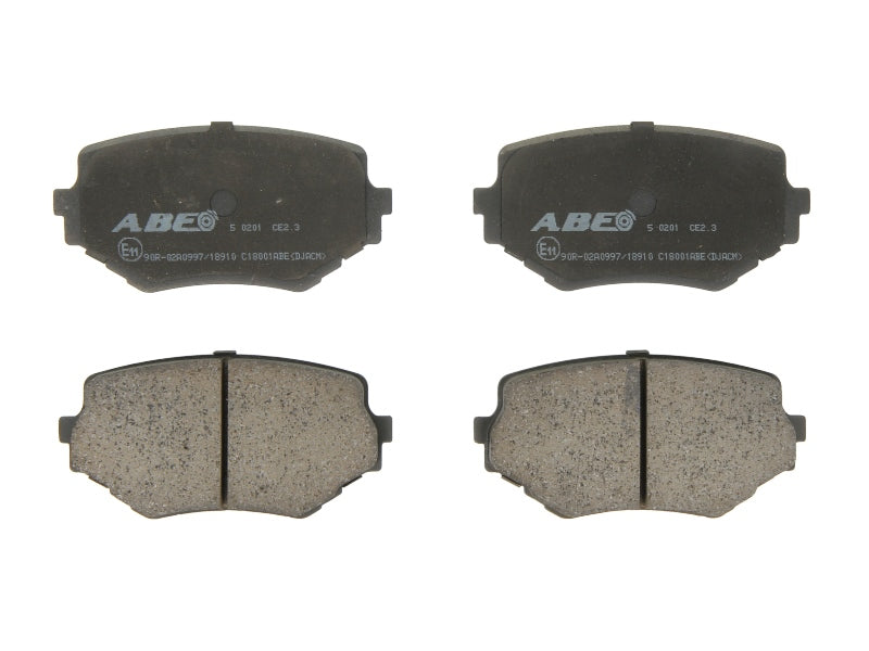 Kit 4 Pastiglie Freno Anteriori Compatibile Per Suzuki Vitara (TA) dal 1995-1999 BIBA-RICAMBI