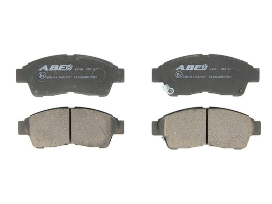 Kit 4 Pastiglie Freno Anteriori Compatibile Per Toyota Carina V (T17) Dal 1988-1992 BIBA-RICAMBI