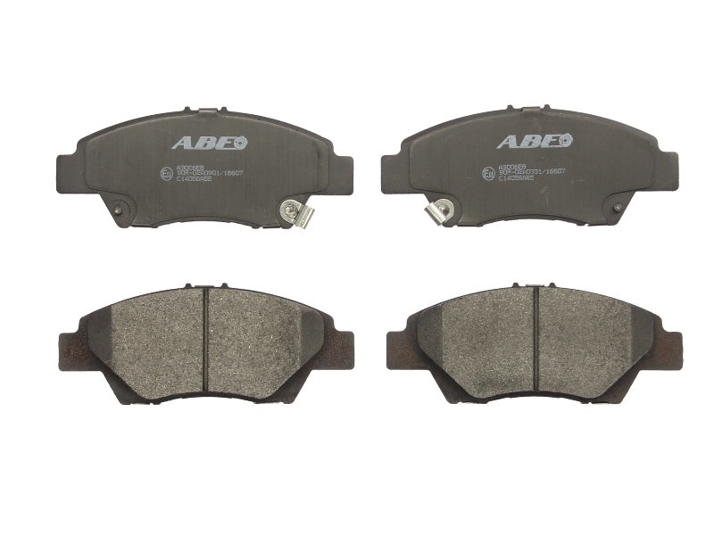 Kit 4 Pastiglie Freno Anteriori Compatibile Per Honda Jazz IV Dal 2015> BIBA-RICAMBI