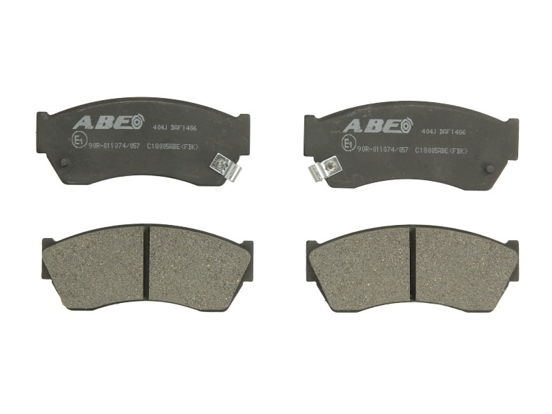 Kit 4 Pastiglie Freno Anteriori Compatibile Per Suzuki Swift (SF413) dal 1985-1996 BIBA-RICAMBI