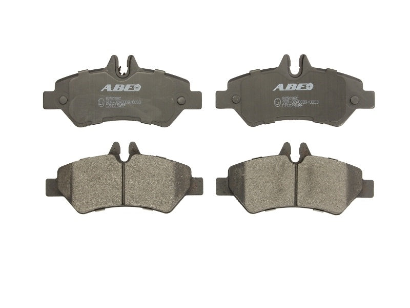 Kit 4 Pastiglie Freno Posteriori Compatibile Per Mercedes-Benz Sprinter 3,5-T Dal 2006> BIBA-RICAMBI