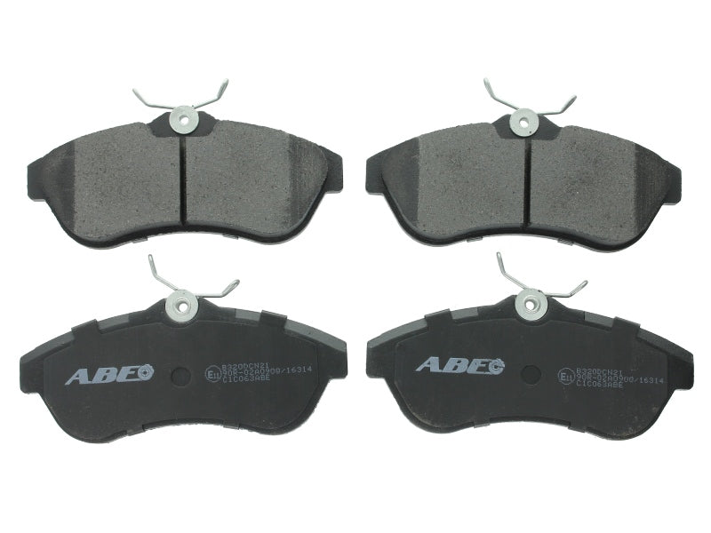 Kit 4 Pastiglie Freno Anteriori Compatibile Per Citroen C3 II Dal 2012> BIBA-RICAMBI