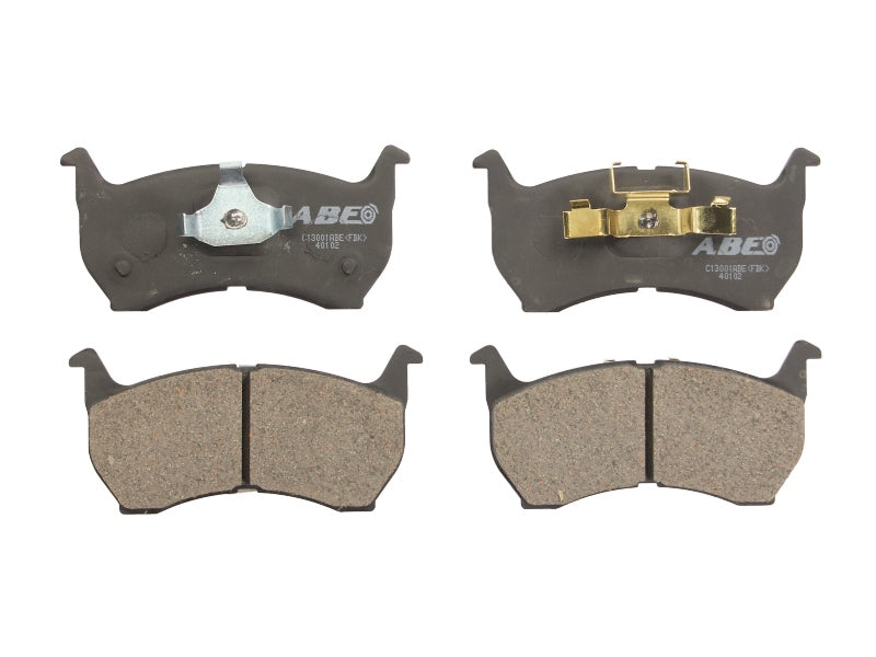 Kit 4 Pastiglie Freno Anteriori Compatibile Per Mazda 626 II (GC) dal 1982-1990 BIBA-RICAMBI