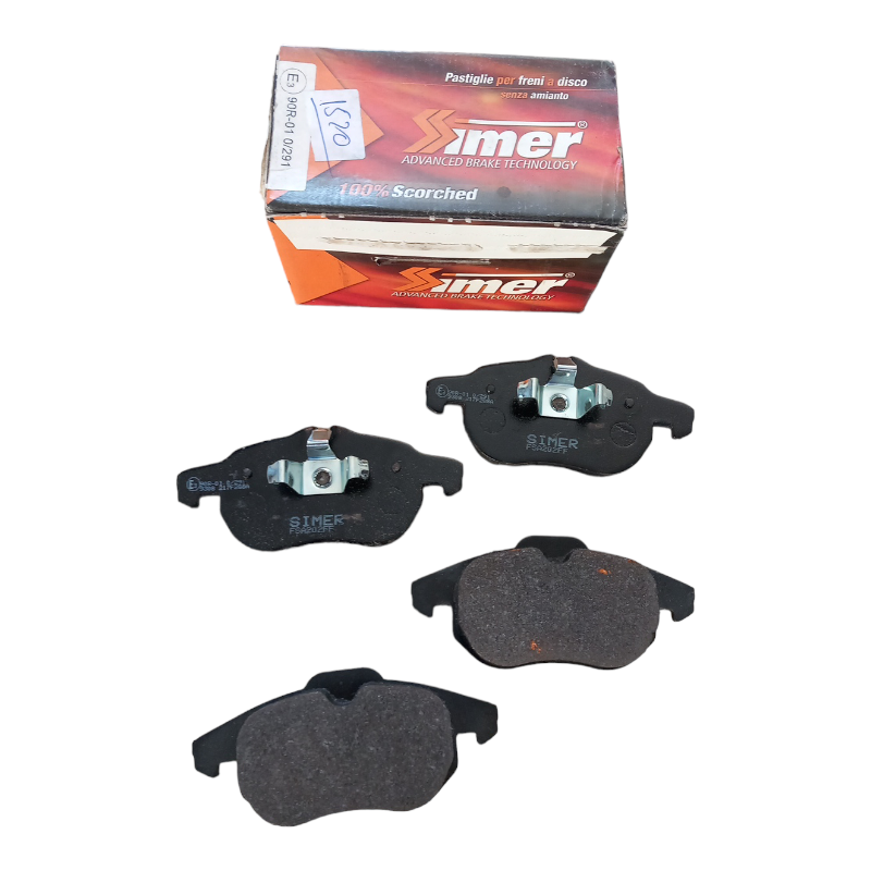 Pastiglie Freno Compatibili Per Opel Astra H | Signum | Vectra | Saab 9-3 | 9-3X art.1520X BIBA-RICAMBI