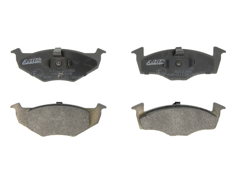 Kit 4 Pastiglie Freno Anteriori Compatibile Per VW Vento (1H2) dal 1991-1998 BIBA-RICAMBI