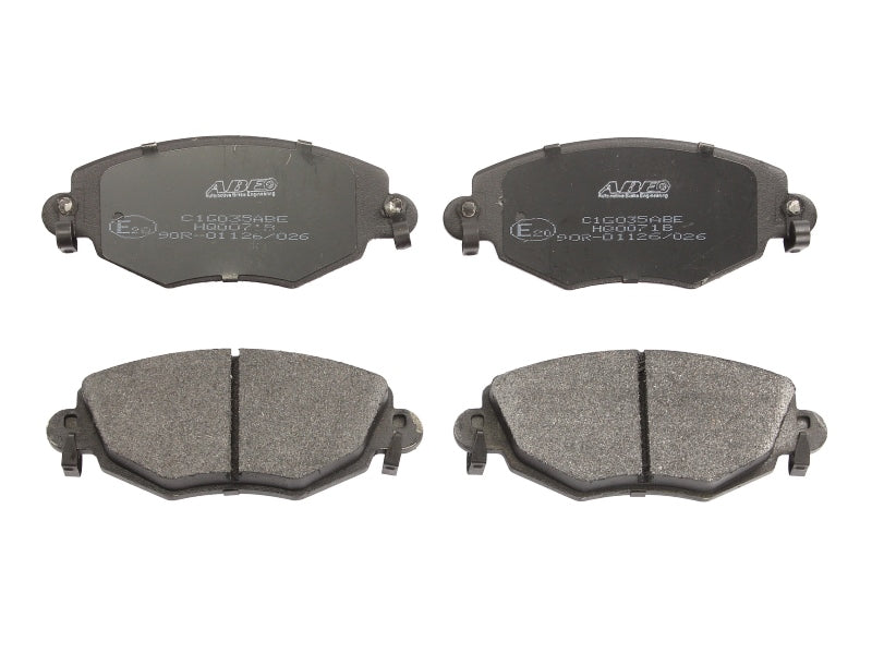 Kit 4 Pastiglie Freno Anteriori Compatibile Per Ford Mondeo III (B) dal 2000-2007 BIBA-RICAMBI