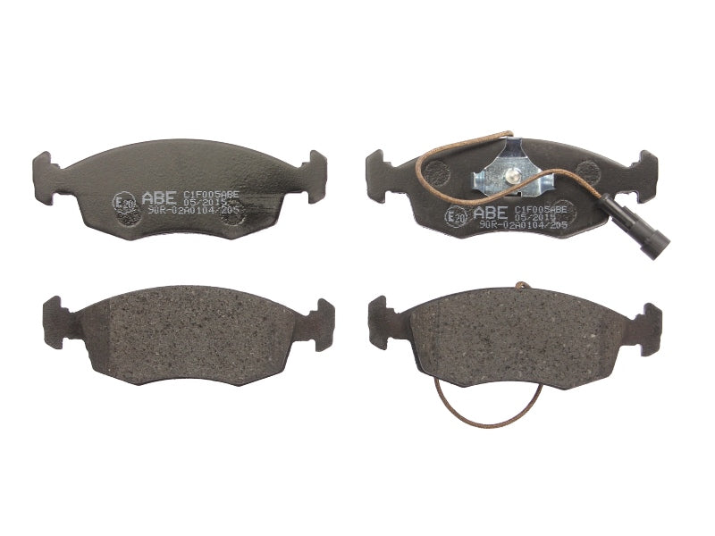 Kit 4 Pastiglie Freno Anteriori Compatibile Per Fiat Palio Weekend (178) dal 1996> BIBA-RICAMBI