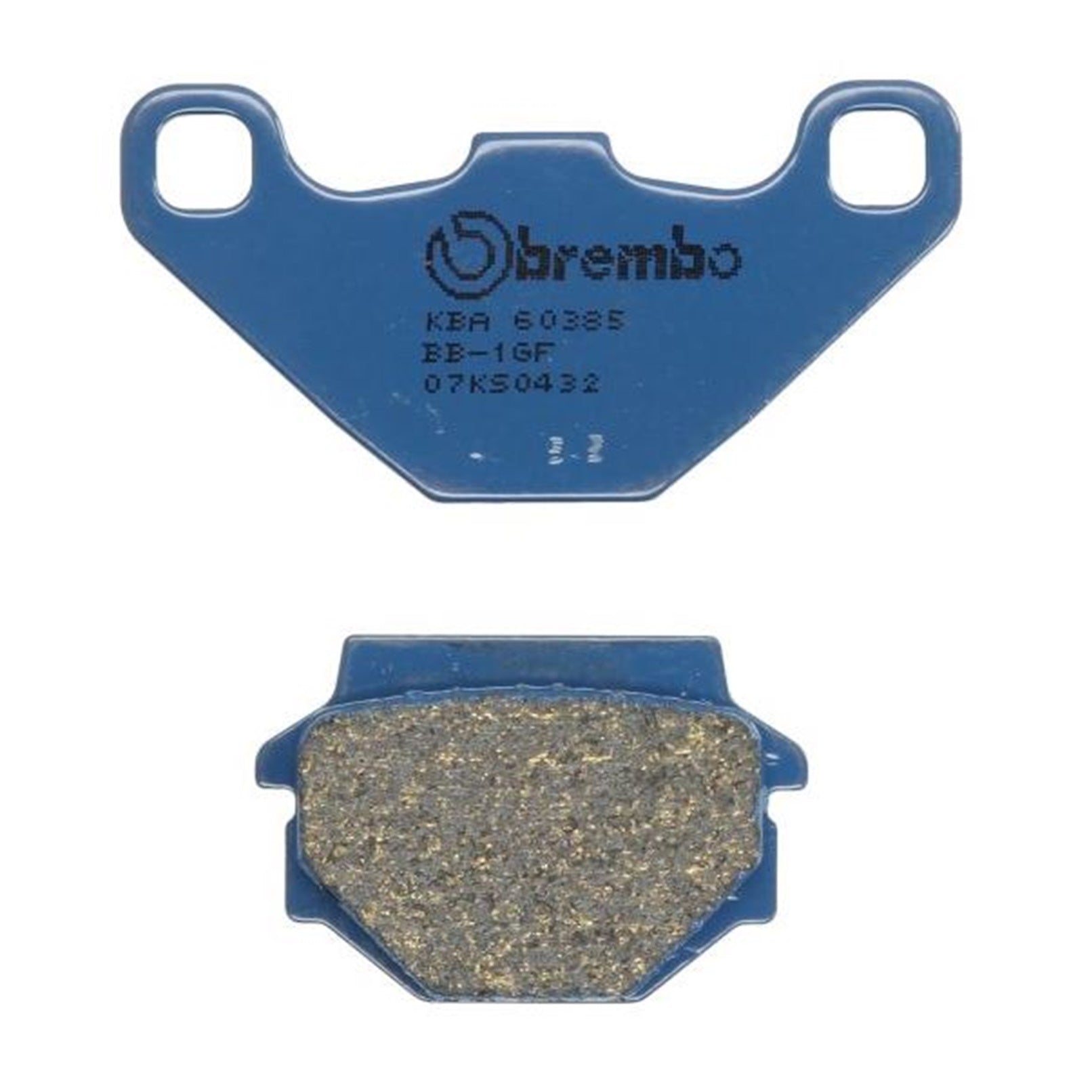 Kit 2 Pastiglie Freno Moto Anteriori | Posteriori Brembo art.07KS0432 BIBA-RICAMBI