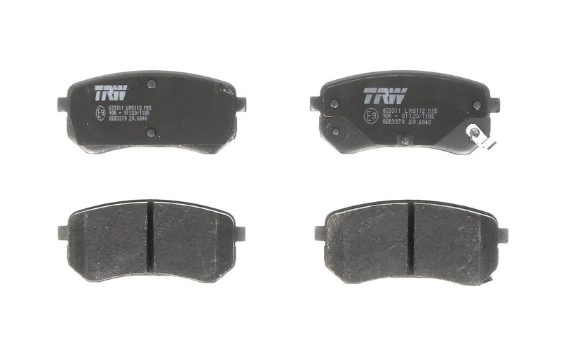 Kit 4 Pastiglie Freno Marca TRW Codice | GDB3370 BIBA-RICAMBI