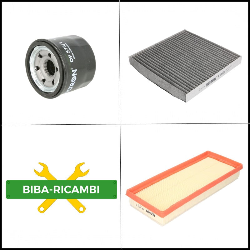 Kit Tagliando Filtri Per Smart Fortwo II (451) 1.000 52kw/71cv dal 2007&gt; BIBA-RICAMBI