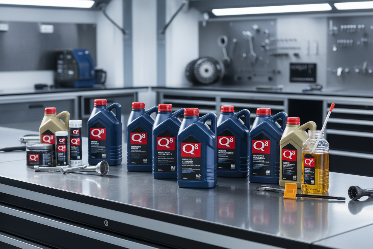  3 FOTO DIVERSE CON PRODOTTI Q8 