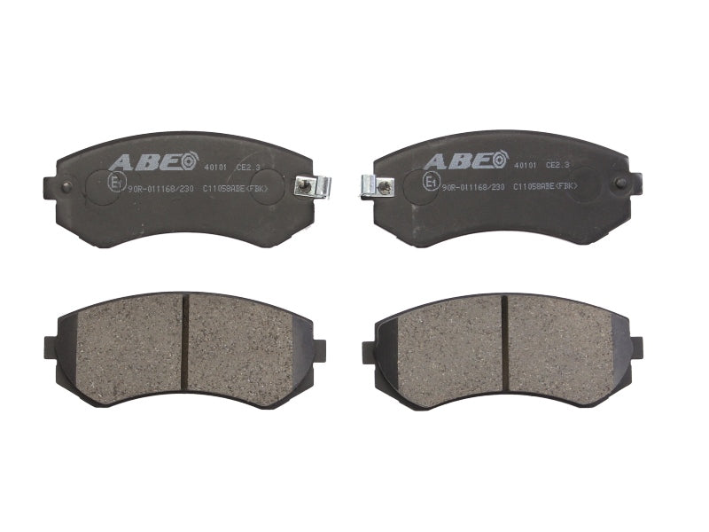 Kit 4 Pastiglie Freno Anteriori Compatibile Per Nissan Almera I (N15) Dal 1995-2000 BIBA-RICAMBI