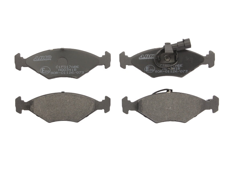 Kit 4 Pastiglie Freno Posteriori Compatibile Per Fiat Palio (178) dal 1996> BIBA-RICAMBI