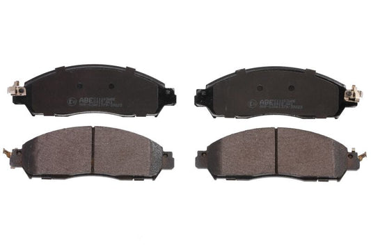 Kit 4 Pastiglie Freno Anteriori Compatibile Per Nissan NP300 Navara (D23) dal 2015&gt; BIBA-RICAMBI