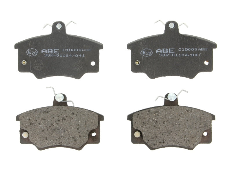 Kit 4 Pastiglie Freno Anteriori Compatibile Per Abarth Ritmo Dal 1983-1987 BIBA-RICAMBI