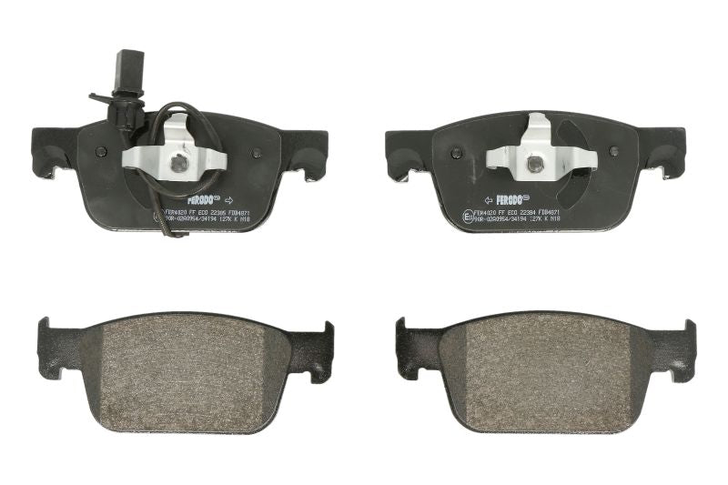 Kit 4 Pastiglie Freno Marca Ferodo Codice | FDB4871 BIBA-RICAMBI