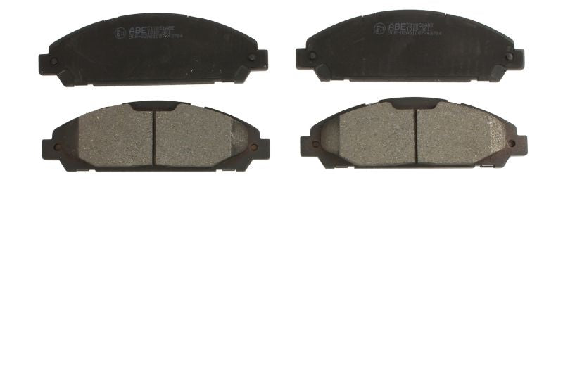 Kit 4 Pastiglie Freno Anteriori Compatibile Per Ford Usa Mustang dal 2014> BIBA-RICAMBI