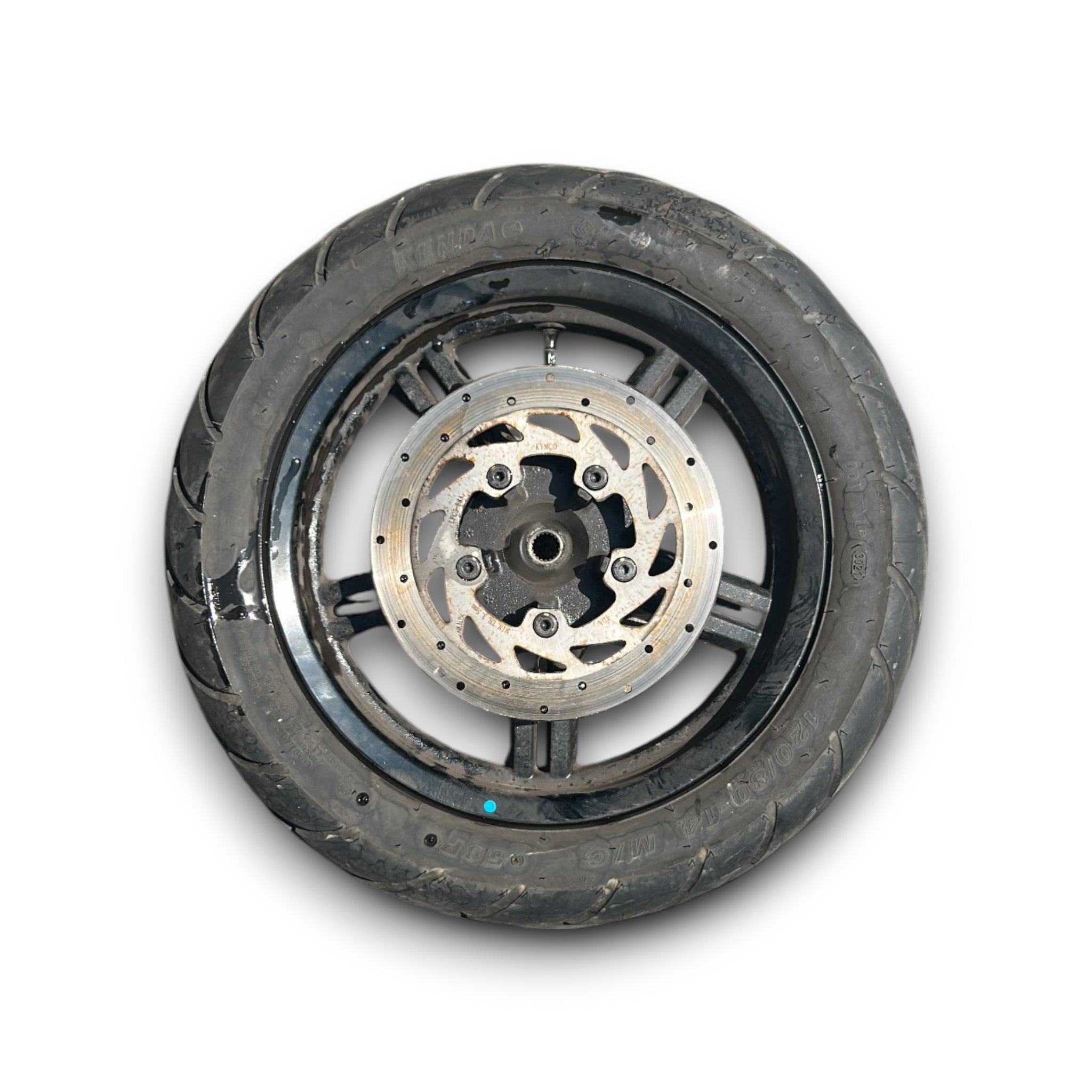 Cerchione anteriore Kymco Agility 125 (R16) (120 / 80 14) (2008 > 2012) - BIBA-RICAMBI