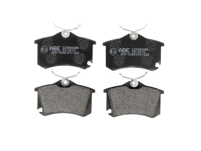 Kit 4 Pastiglie Freno Posteriori Compatibile Per Renault Twingo II Dal 2011> BIBA-RICAMBI