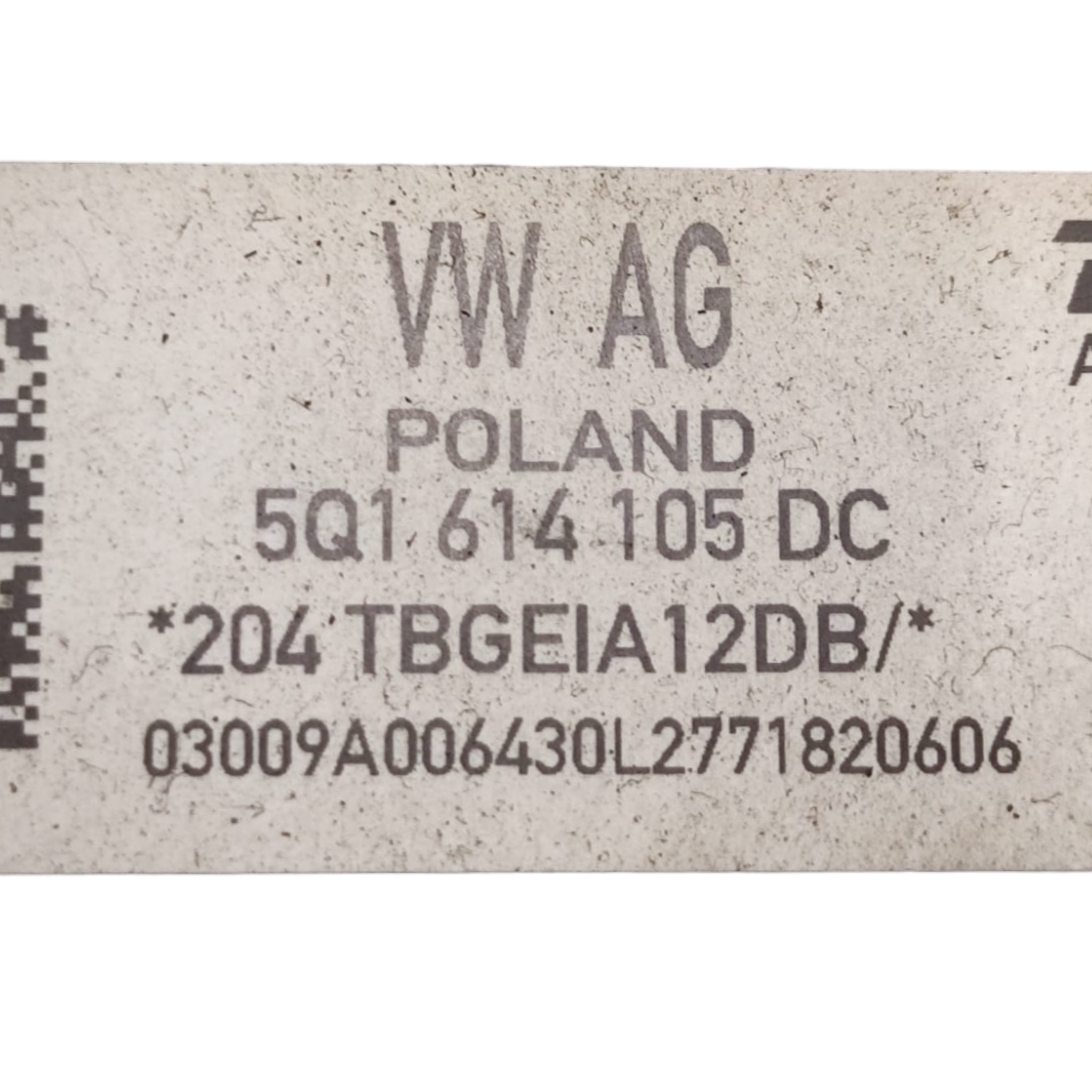 Pompa servofreno volkswagen golf vii 1.6 diesel cod: 5q1614105 (2012-2021) - BIBA-RICAMBI