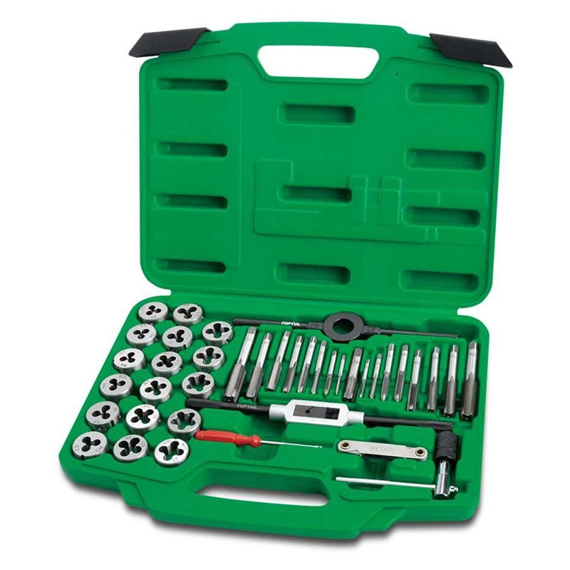 Set 40 Pz Maschi e Filiere | Marca Toptul BIBA-RICAMBI