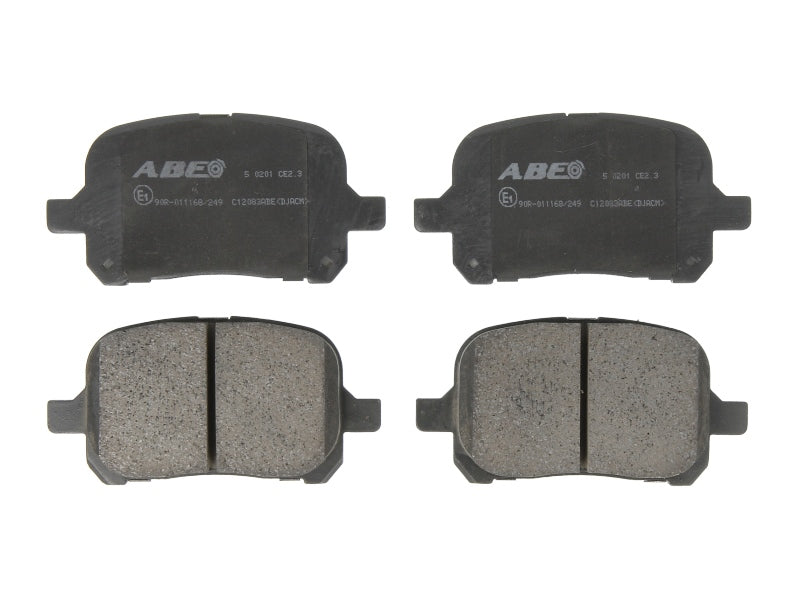 Kit 4 Pastiglie Freno Anteriori Compatibile Per Toyota Camry (V2) dal 1996-2002 BIBA-RICAMBI