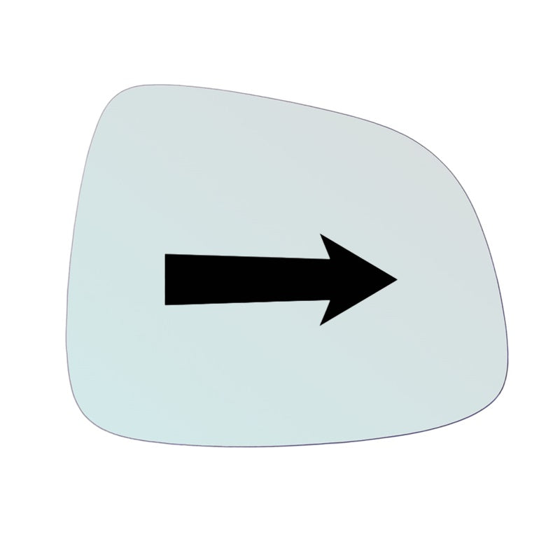Vetro Specchio Retrovisore Lato DX-Passeggero Per Fiat Sedici dal 2006-2010