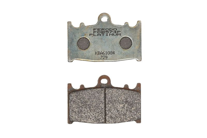 Kit 2 Pastiglie Freno Moto Marca Ferodo Codice | FDB574P BIBA-RICAMBI