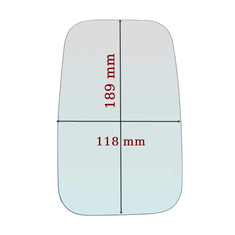 Vetro Specchio Retrovisore Lato DX-Passeggero Per Opel Frontera A (U92) dal 1992>