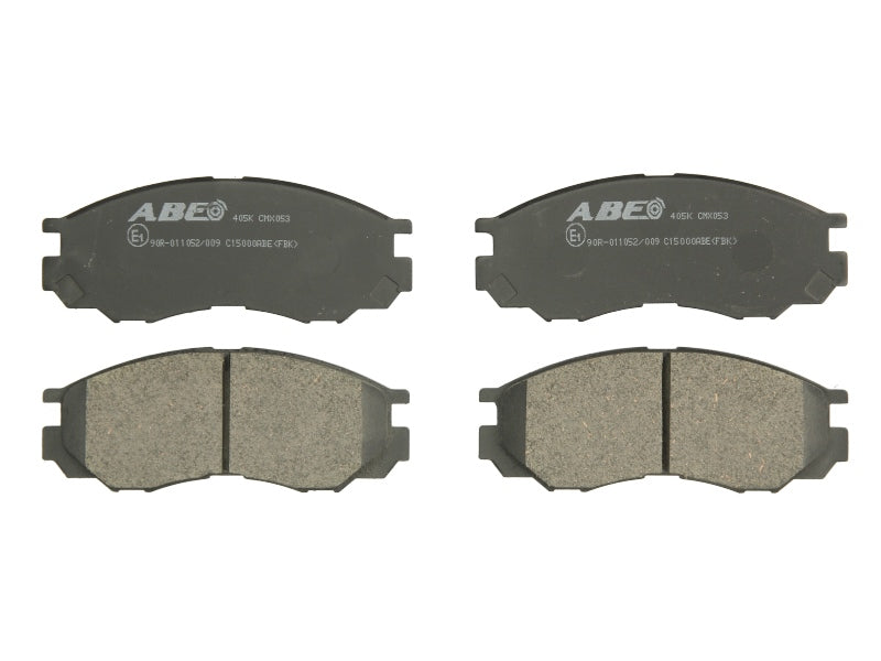 Kit 4 Pastiglie Freno Anteriori Compatibile Per Mitsubishi L200 (K7) dal 1996-2007 BIBA-RICAMBI